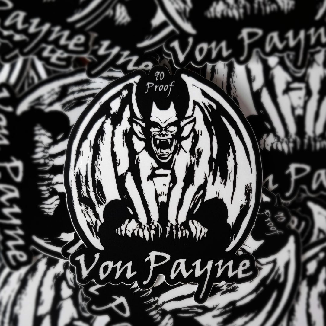 Von Payne Diecut Sticker